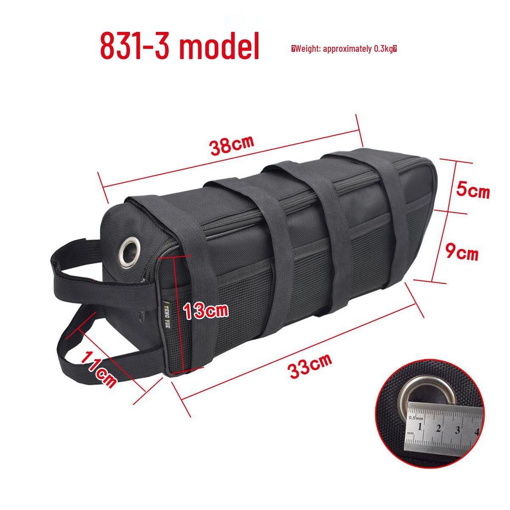 831 Large Capacity Trapezoidal Battery Pack & Sundries Bag for Mountain Bikes