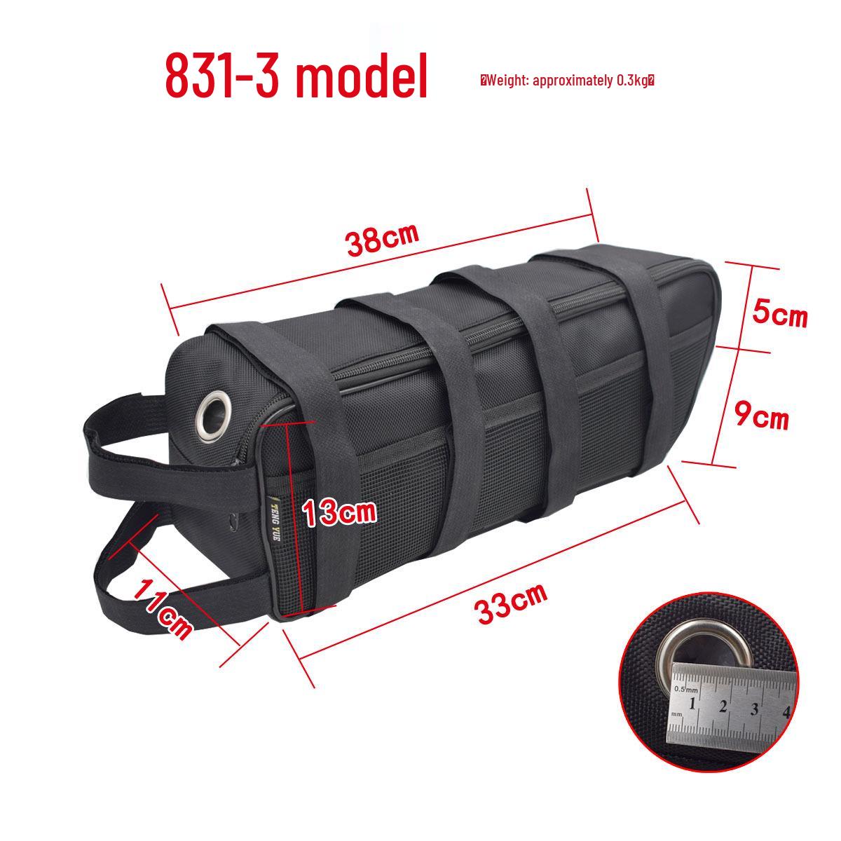 

831 Large Capacity Trapezoidal Battery Pack & Sundries Bag for Mountain Bikes Outer dimensions: 38*11*14 cm
