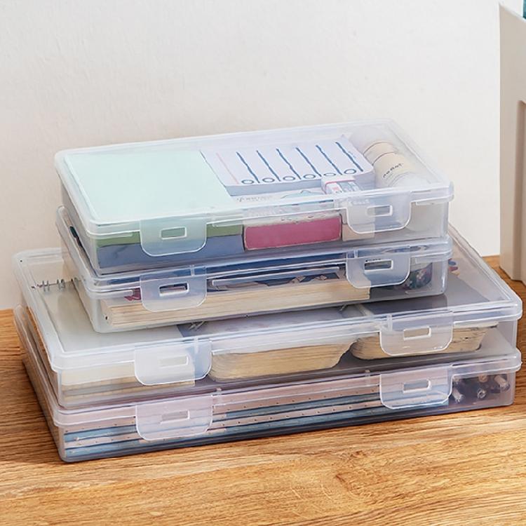 Pencil Box Stationery Pencil Brush Finishing Storage Box Drawing Tools Container