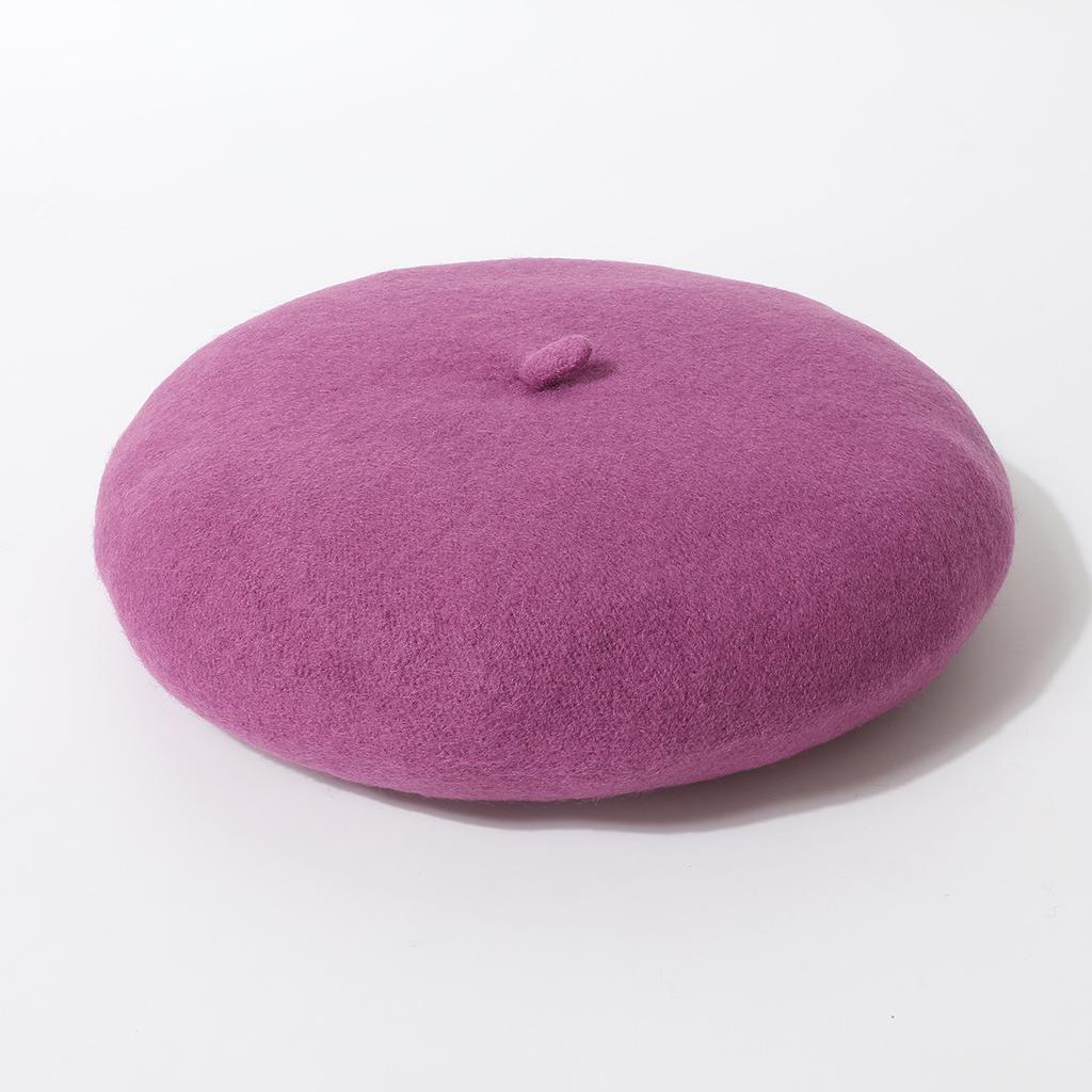 Elegant Warm Sweet Beautiful Woman Painter Art Hat Simple Versatile Beret