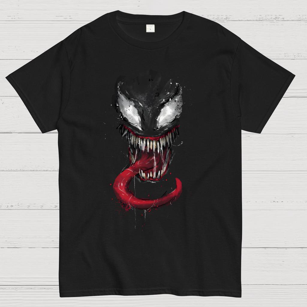 Venom Splash Cotton Summer Casual Cool Loose T-Shirt
