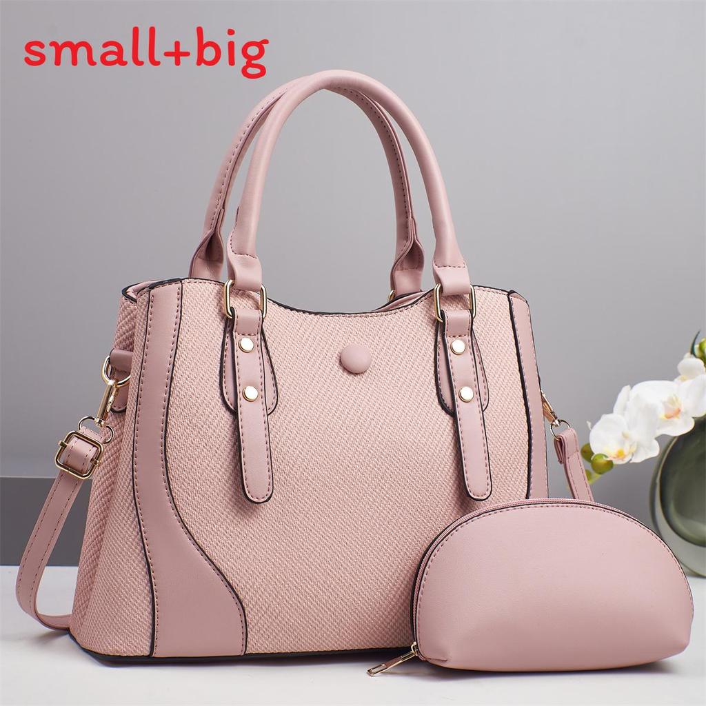Pu Material Large Capacity Tote Bag For Women With Zipper Pockets For Daily Use