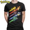 Pokemon Tshirt Mens Pure Cotton Casual Tshirt Round Neck Tshirt Short Sleeve Clothing Summer Sports Casual Short Sleeve Top