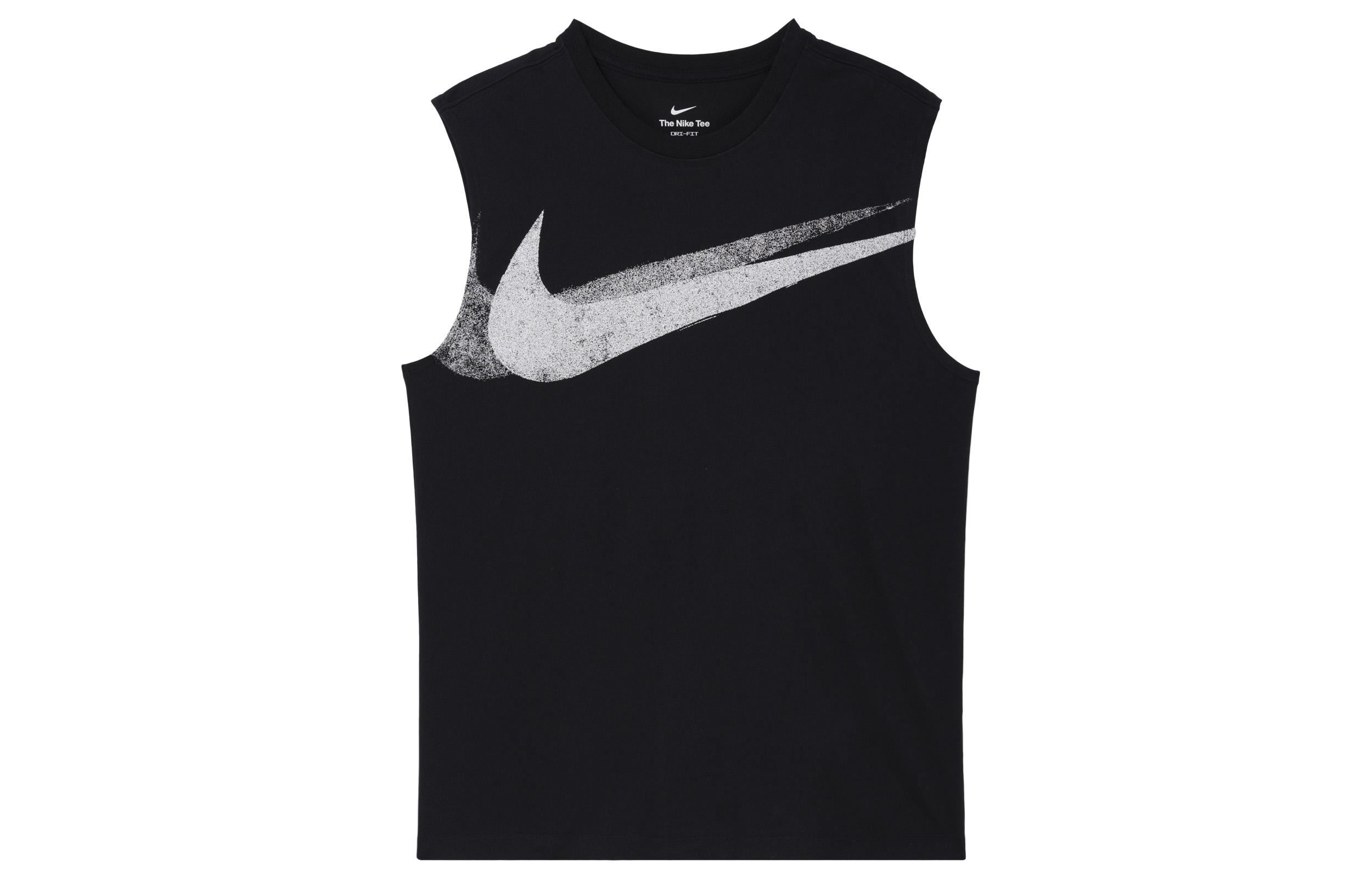 Nike Dri Fit T Shirt Men s Black FZ8031-010 M