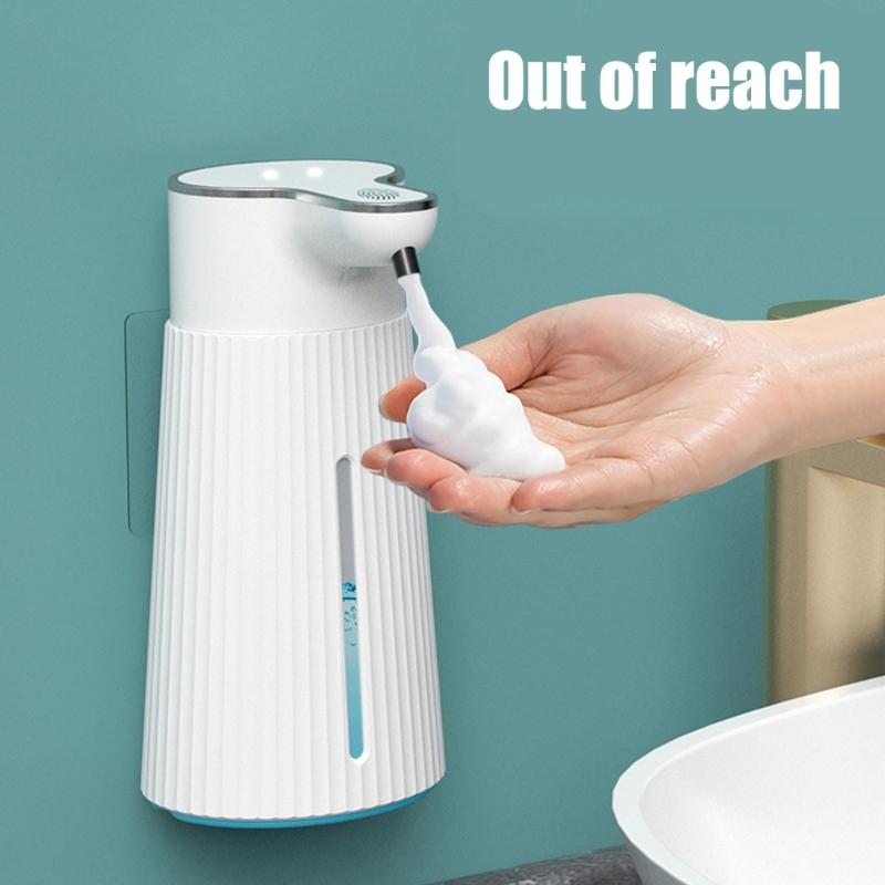 Dobíjecí pěnový dávkovač mýdla Automatický indukční pěnový mycí prostředek na ruce Bezkontaktní dávkovač mýdla pro kuchyň a koupelnu