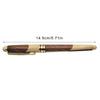 Black Ink Pen Aesthetic Gel Pen 0.5mm Neutral Pen Wood Gel Ink Pen Stationery Pen for Writing