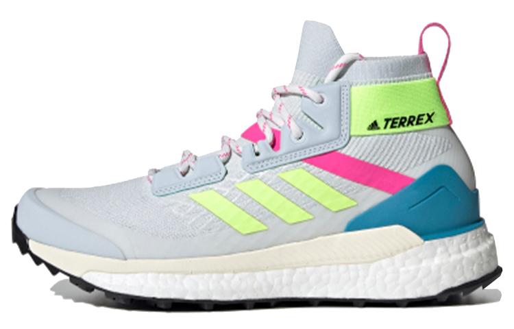 Adidas Wmns Terrex Free Hiker Primeblue Halo Blue Yellow Screaming Pink Women s FY7336 36