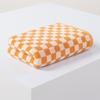 Battilo Plaid Cotton Bath Towels Set Soft Absorbent Daily Cleansing Face Hand Towel Set Patterned Lightweight Towel For Bathroom