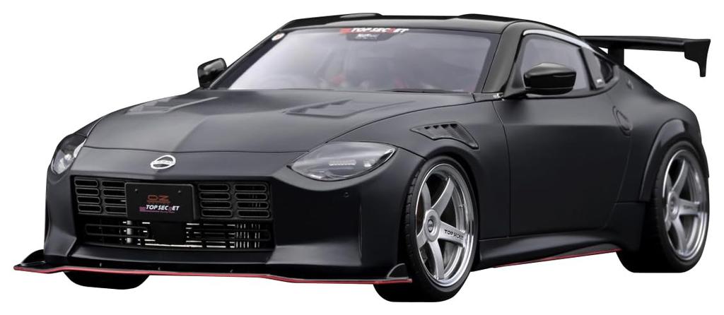ignition model 1/18 TOP SECRET Fairlady Z (RZ34) Matte Black finished product IG3384