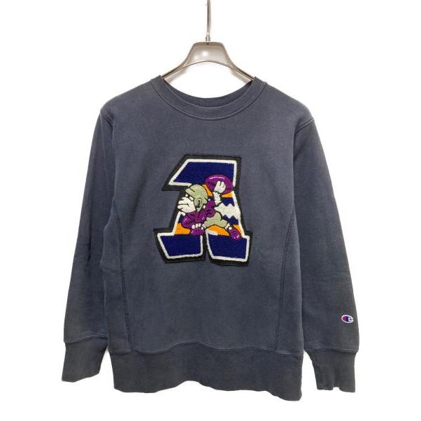 Used Patch Reverse Weave Sweatshirt