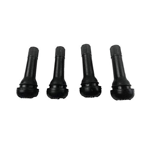 

Бескамерный резиновый вентиль для шин, набор из 4 штук TR413 чёрный