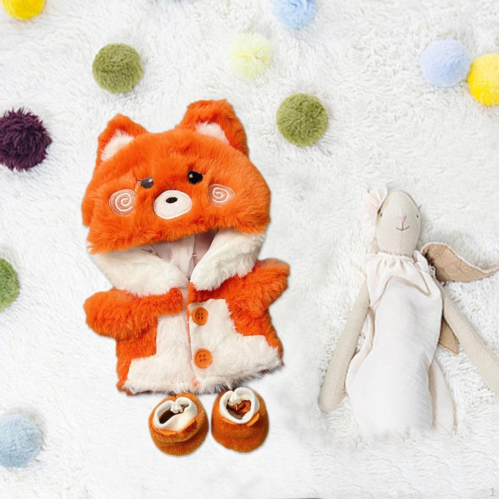 Adorable Doll Onesie Ensemble with Coordinating Shoes for 8-inch Toy