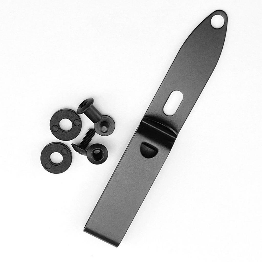 Edelstahl Hüftclip K Scheidenclip Zubehör-Kits für Gürtelholster Clip-Zubehör DIY mit Befestigungsmaterial