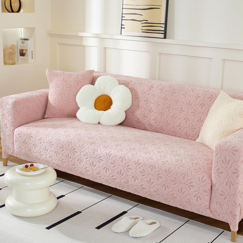Sofabezug Rundum eingewickelt Einfacher Sofabezug Universal Sofa Schonbezug Sofakissenbezug Stretchbezug Stoff Anti-Kratz