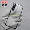 S938 S936 Housing For Samsung Galaxy S25 Ultra Plus Glass Matte Transparent Battery Back Cover Repair Rear + Camera Lens