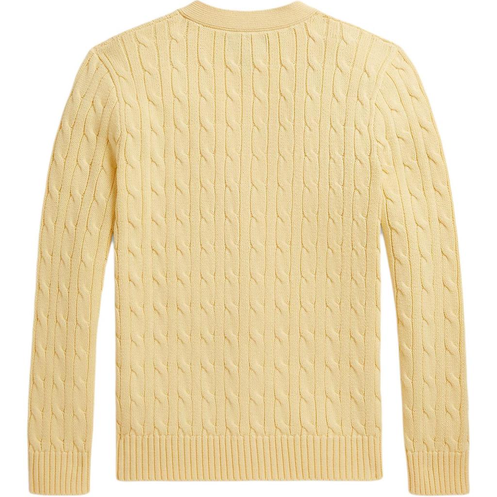 Polo Ralph Lauren Cable Knit Cotton V-Neck Cardigan Kids sweaters 323925717-501