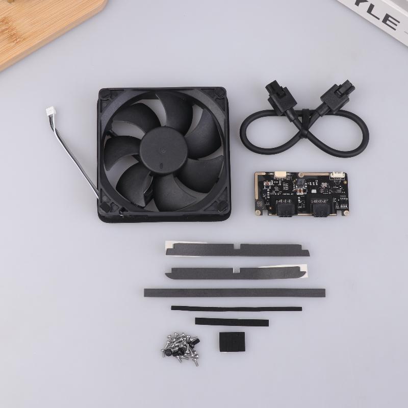For P2S External Exhaust Fan Kit 3D Printer Upgrade Accessories P2S Chamber Exhaust Fan Spare Parts Purify Exhaust