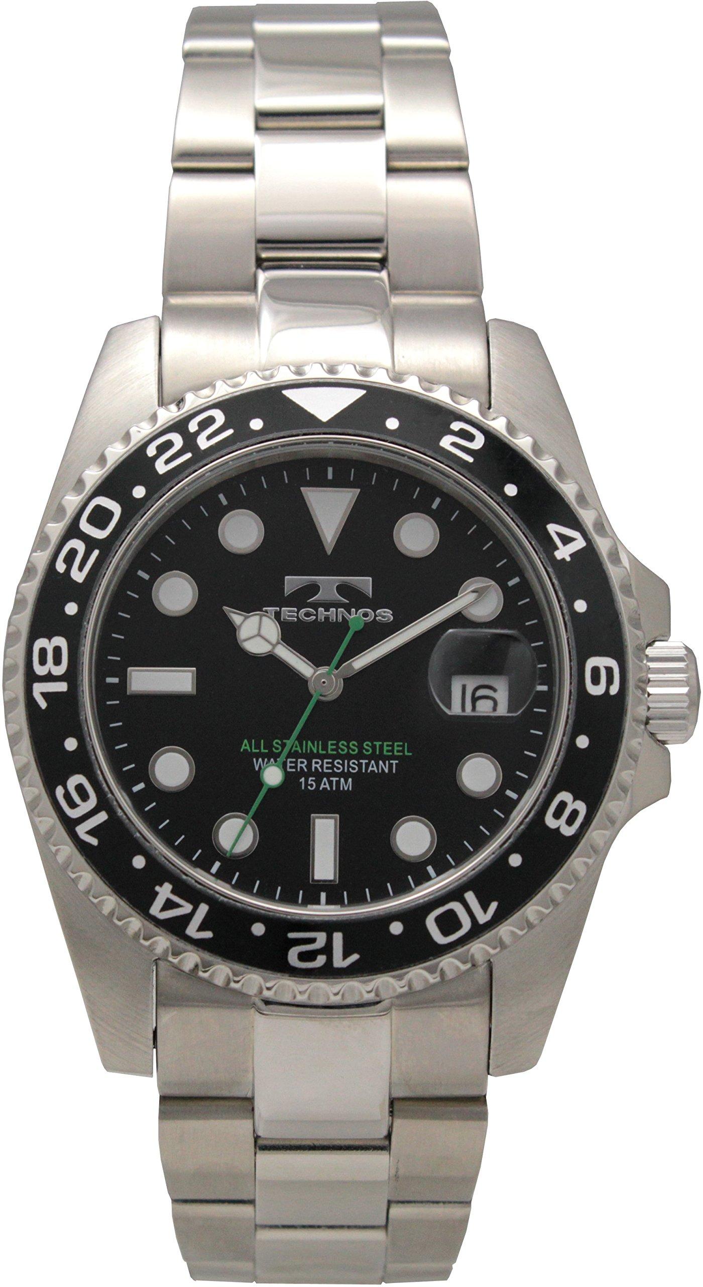 

Watch 3 Hand Date T2525SB Silver [Technos]