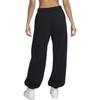 Nike Letter Logo Print Drawstring Casual Cuffed Knit Sports Pants Women Bottoms Black FN1903-010