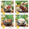 Portable Charcoal Grill Set for Outdoor BBQ Korean Style Smokeless Cooking Tea Stove Family Use