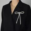Simple  Bowknot Brooches For Women Girls Blazer Accessories  Elegant Bow Hair Clip Hair Accessories Gifts