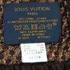 Great LOUIS VUITTON Scarf Escalp Logo Mania Shine Brown wool Women M71383 Used