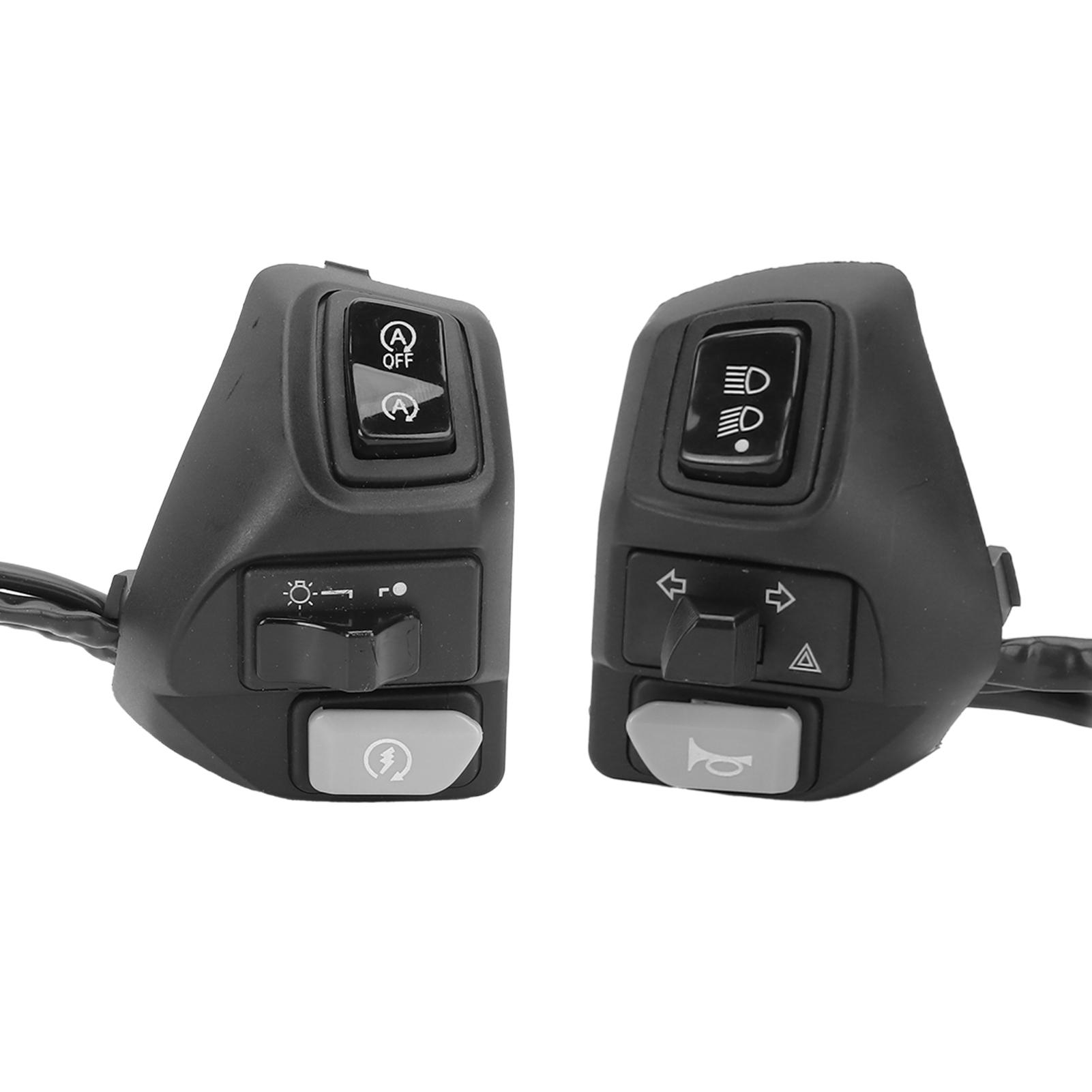 

2шт. переключатель на руле ближнего и дальнего света, кнопка звукового сигнала для замены для Yamaha AEROX 155 125