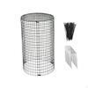 Garden Cage Animal Barrier Wire Cloche Ground Stakes Windproof Fencing for Small Plants Flowers