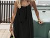 Europäisches & Amerikanisches Damen Strand Resort Spaghettiträger Kleid - Sexy Kurzer Rock Bikini Cover-up Stil