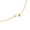1 Piece 304 Stainless Steel Wire Collar Choker Necklace Round with Removable Ball End Cap Handmade DIY Jewelry Making 45cm Long