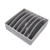 Cotton Linen Storage Box for Underwear, T-Shirts, Pants, Socks, and Bras - Dormitory Organizer