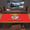 Custom Name Sport Lisboa E Benfica Mouse Pad Large Gaming Table Cushion Nonslip Laptop Tablet Big Mousepad Xxl Mat Mini Pc Playmat With Lock Edge