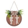 Wooden Bathroom Sign Rustics Men's and Women's Toilet Wall Signs for Business Funny Bathroom Restroom Door Decors