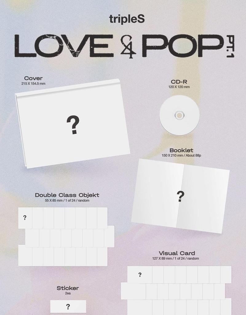 [POB] tripleS [LOVE&POP] pt.1
