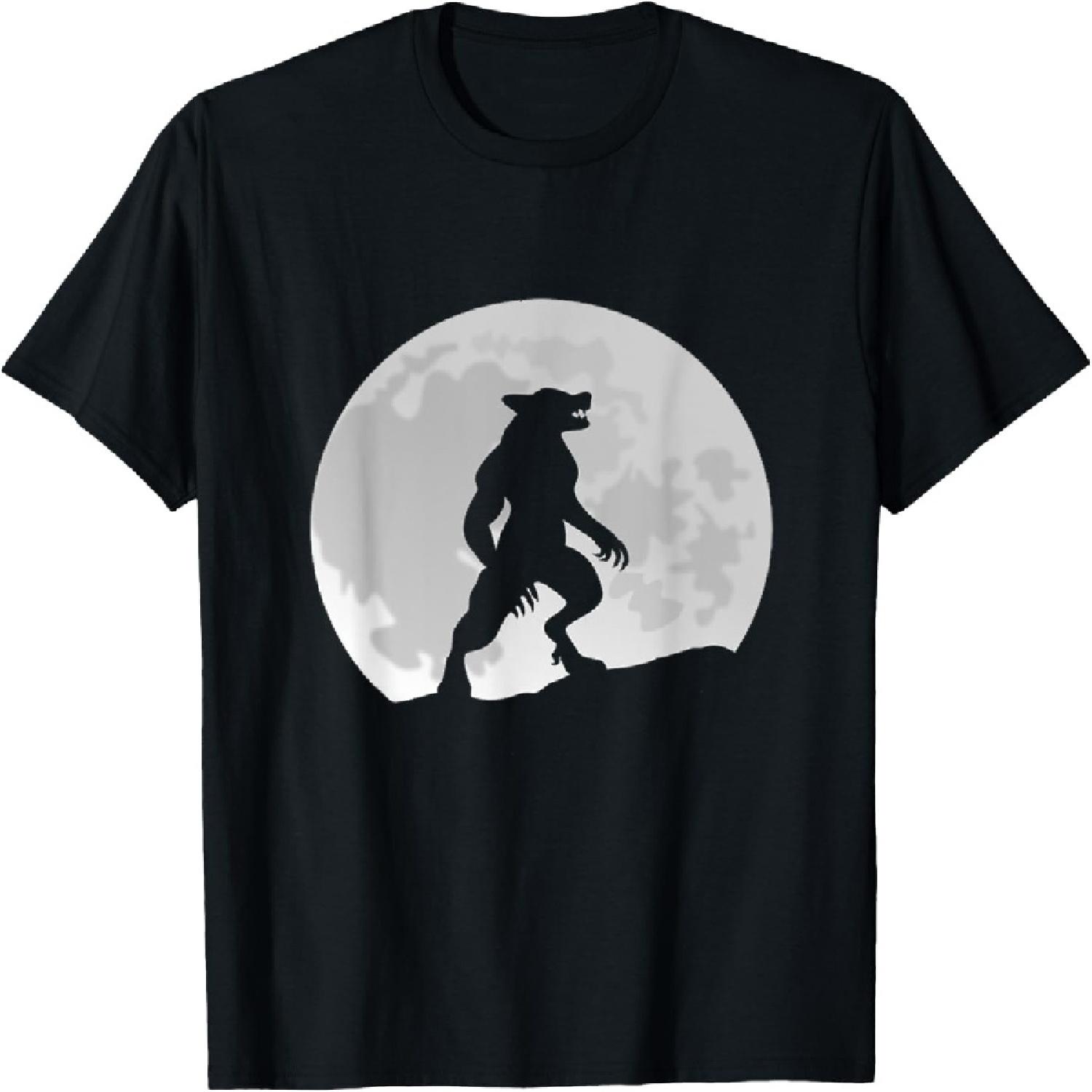 Werewolf Wolf Moon T-shirt T-Shirt XXXXXL разноцветный