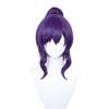 Anime Cosplay Wig, Asahina Mafuyu Purple Ponytail High-Temperature Fiber Synthetic Hairpiece