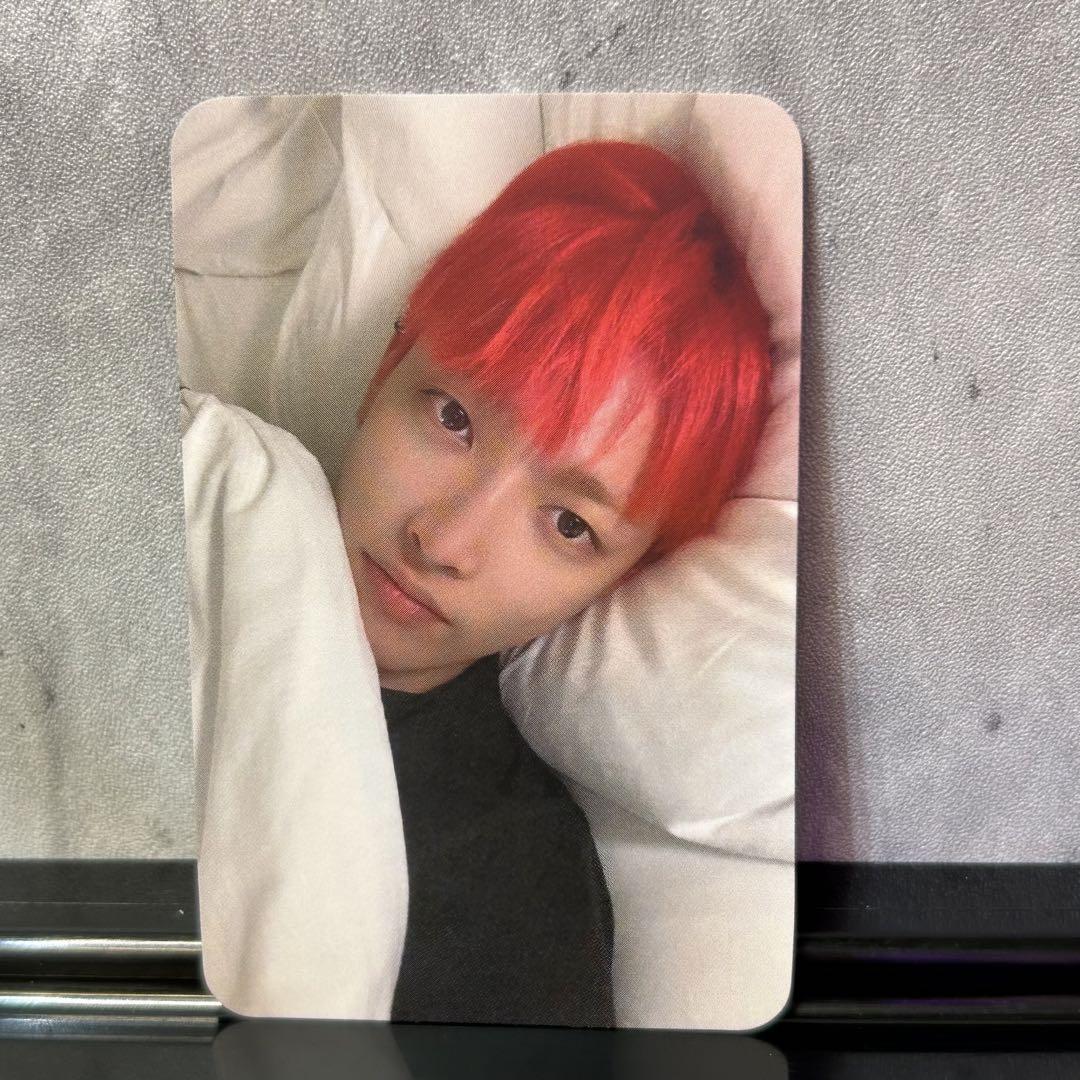 

[ИСПОЛЬЗОВАННЫЙ] ATEEZ Hongjoong Коллекционная карточка SixKshop Bonus ATEEZ A