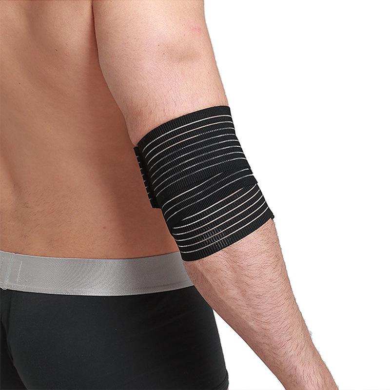 Elastic Fitness Support: Bandage Wraps for Wrist, Ankle, Knee, Calf, Thigh, and Elbow
