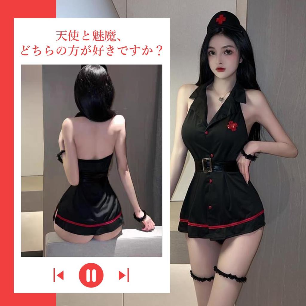 Nurse Cosplay Nurse Uniform Set Nurse Cap Sexy Naughty Nurse Costume Large Size Cute Nurse Lingerie Extreme Mini Length Seductive Female Doctor White