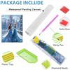 Disney Diamond Art Painting Kit – Frozen Winter Castle Sparkling Craft, Home Wall Decor, Handmade Gift