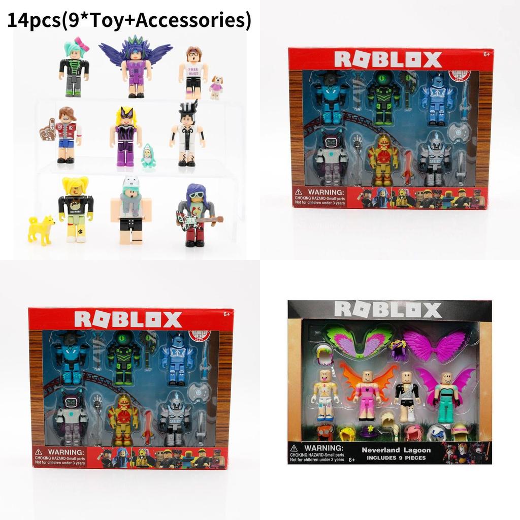 Premium Qualität Roblox Spiel Figma Spielzeug Champion Roboter Meerjungfrau Spielset Action Mini Figuren Spielzeug