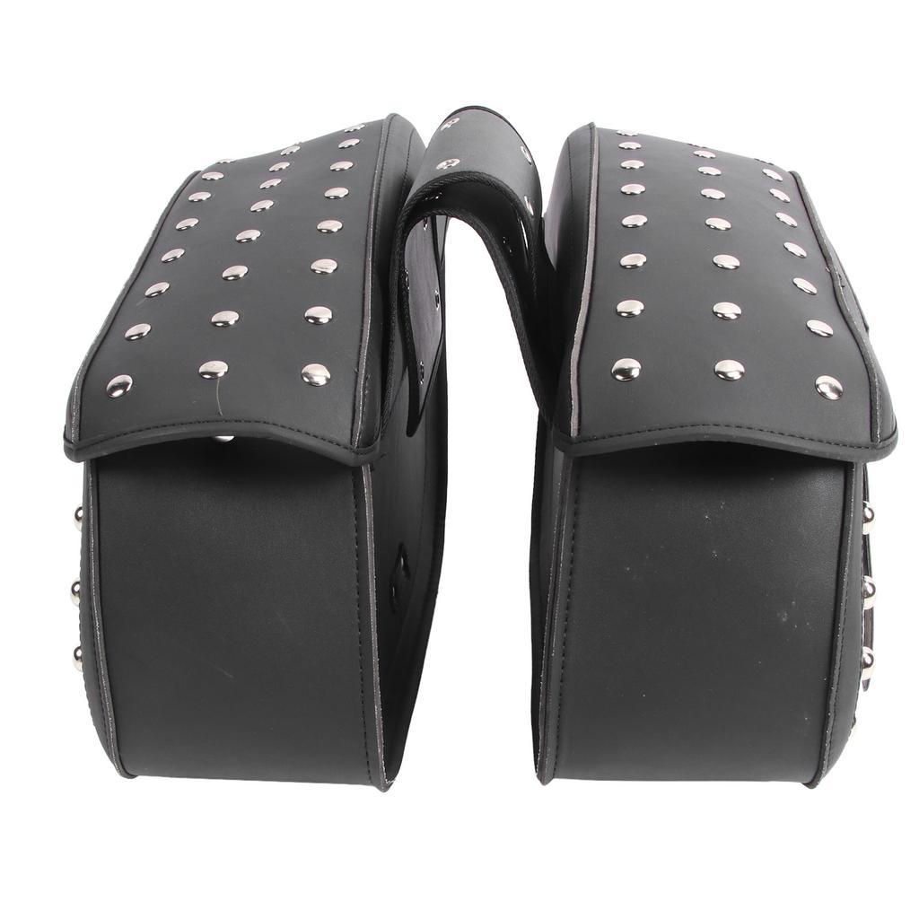2Pcs Motorcycle Saddlebag Lightweight Versatile Stylish Look Motorcycle Side Luggage Bag for Motorbike