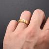 1Pc Titanium Steel Fashionable, Versatile and Simple Ring, A Trendy Ring Suitable for Men and Women