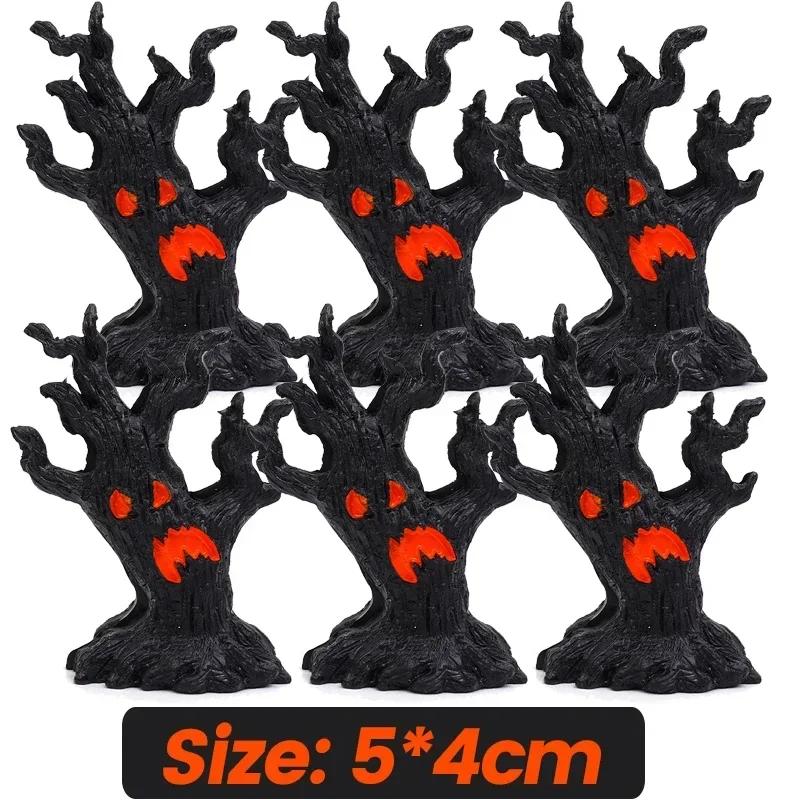 Halloween Led Glow Ghost Tree Light Home Decoration Spider Pumpkin Candle Lamp Haunted House Horror Props Halloween Party Supply