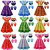 Vestido Traje de Brincar Gatinho Sonolento Poppy Estilo Europeu e Americano para Meninas