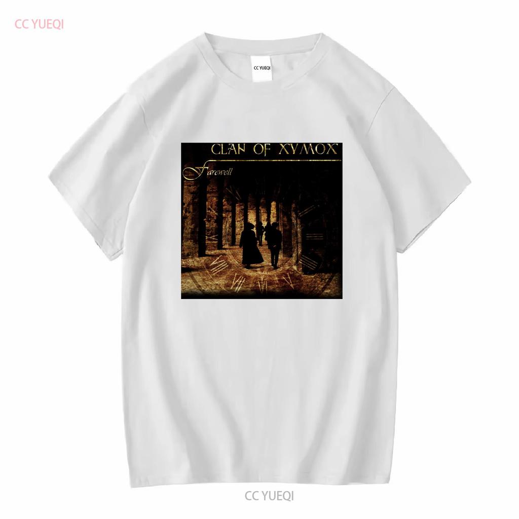 Rara Nuova T-shirt Nera Clan Of Xymox Unisex Tutte le Taglie S 2345xl 1p150 Lavata Vintage Versatile Casual Leggermente di Design