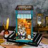 Hongda 3D Bookstore Bookend Model Kit: Adult Decompression Toy Gift