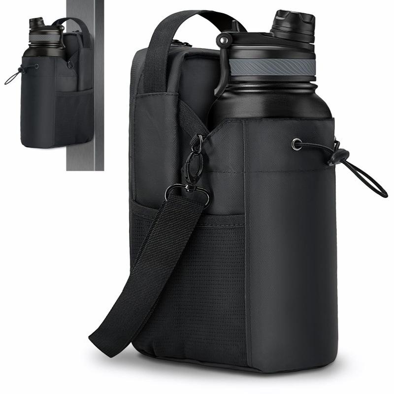 Magnetisk Gymväska Stor Kapacitet Magnetisk Bärväska Med Fick för Telefon Bärbar Fitness Vattenflaska Pouch Tillbehörsorganisatör