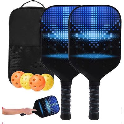 Pickleball PaddlesPickleball Paddles Set   Pickle Ball Raquette and   Outdoor Fiberglass Pickle Ball Equipment for Adults
