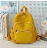 Schoolbag spot wholesale simple fashion backpack high sense niche women outdoor travel commuter small bag